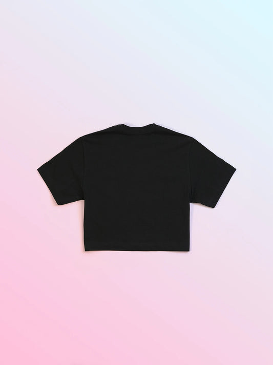 Free Liberty Crop Top - Schwarz