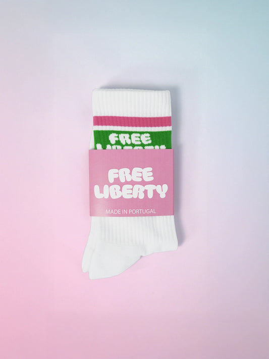 Free Liberty Socken Weiß