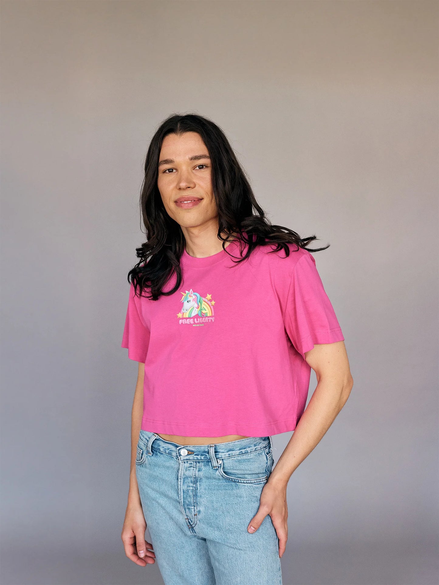 Free Liberty Crop Top - Hyper Pink