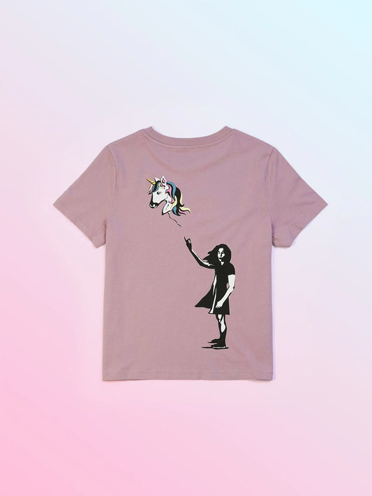 Free Liberty – T-Shirt, Pastellrosa