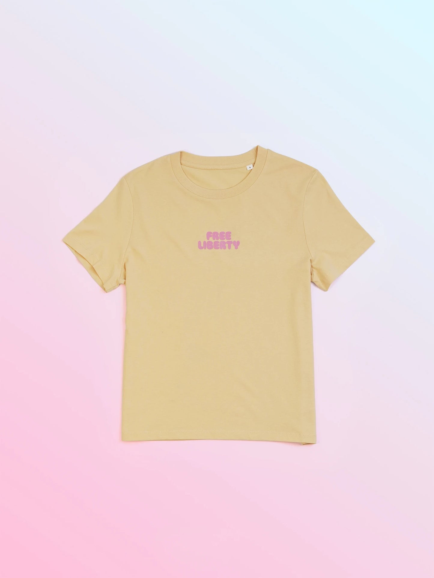 Free Liberty – T-Shirt, Butter Yellow